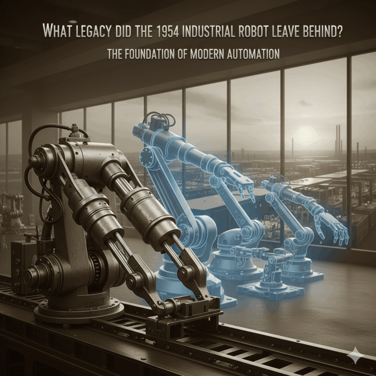 Industrial robot invention 1954